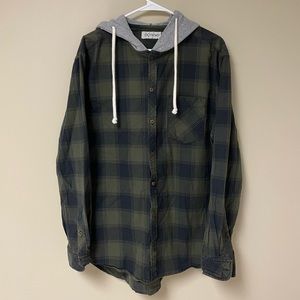 Departwest men’s hooded shirt